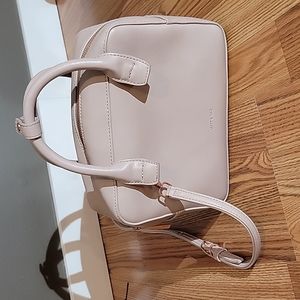 Soft pink matt and nat crossbody